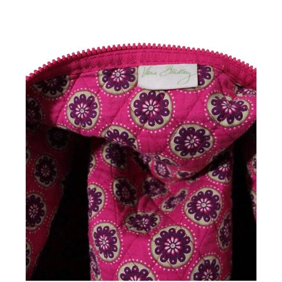 Vera Bradley Very Berry Duffel Weekender and Garment Set Retired Pattern Pink - Picture 6 of 15